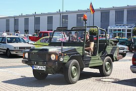 Bombardier Geländewagen, licence VW Iltis, front and left side