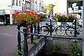 This is an image of rijksmonument number 17019 One of the many bridge railings in Gouda protected under this rijksmonument number.