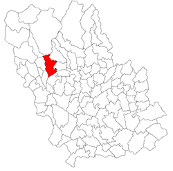 Location of Brebu, Prahova