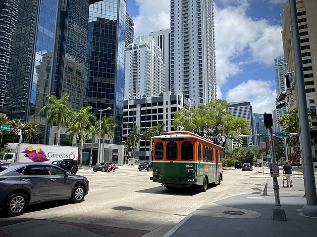 Brickell, the fastest-growing neighborhood in Miami, has one of the highest population densities in the United States outside of New York City.