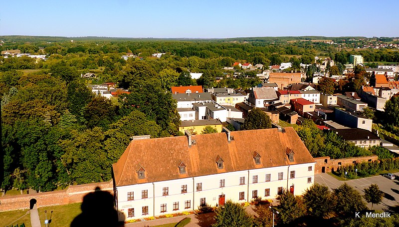 File:Brodnica, Polska . Widok miasta z wieży zamkowej. - panoramio (9).jpg