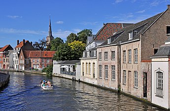 Canal et quai Sainte-Anne (Sint-Annarei).
