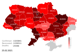 Infekto en Ukrainio