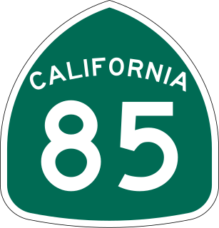 California State Route 85 Highway in California