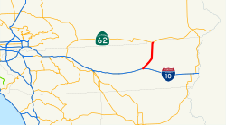Karte der California State Route 177