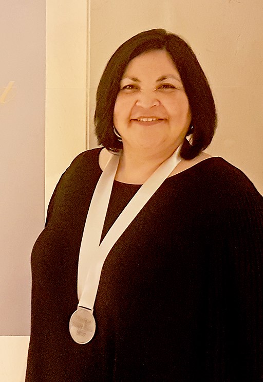 Canadian author Eden Robinson at the Writers' Trust Gala in Toronto, November 2017