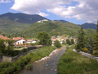 Canistro Comune in Abruzzo, Italy