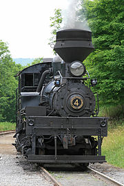 Shay Engine No. 4 - Cass Scenic Railroad
