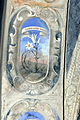 Fleur de lis entre les épines, symbole de la Vierge Marie, Ermitage de Santa Caterina del Sasso, lac Majeur.