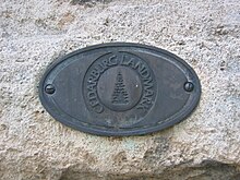 A Cedarburg landmark plaque Cedarburg Landmark.jpg