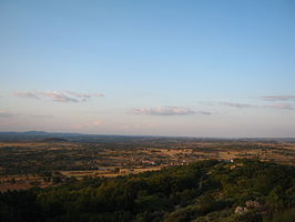 Vista de Cerezal desde el Teso de Peñahorcada