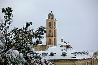 Cervione Cathedral cathedral located in Haute-Corse, in France