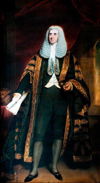 Charles Shaw-Lefevre as Speaker of the House of Commons, by Martin Archer Shee.