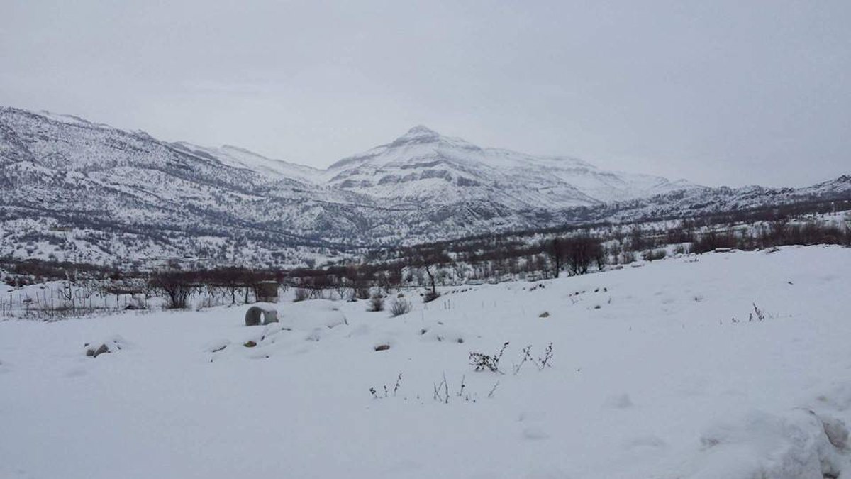 Butin in winter as viewed from Chemma