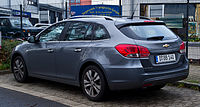 Chevrolet Cruze Station Wagon LTZ+ (Facelift) - Heckansicht, 28. Dezember 2013, Dusseldorf.jpg