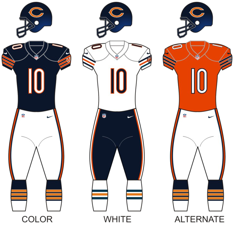 official nfl bears jersey