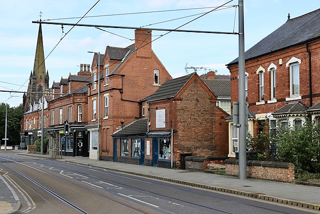Beeston, the largest settlement and administrative centre of the borough