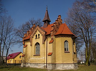 Chorowice Village in Lesser Poland, Poland
