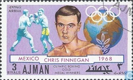 Olympic gold medal-winning middleweight boxer Chris Finnegan