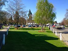 Church Green in Harpenden Town Centre