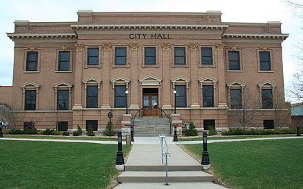 Red Wing City Hall, listed on the National Register of Historic Places