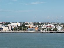 View of the city from the Laguna de Terms.