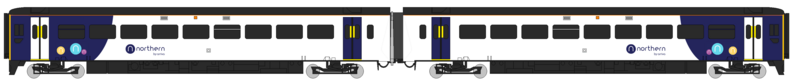 Class 158 Arriva Northern 2 Car