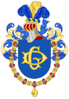 Stemma di Gaston Doumergue (Ordine del vello d'oro) .svg