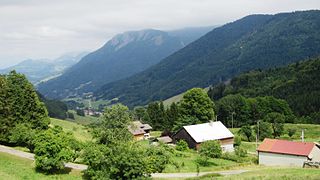 Vue du versant nord-est.