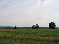 The rolling hills of Lysander between Baldwinsville and Syracuse Countrysidelysander.JPG