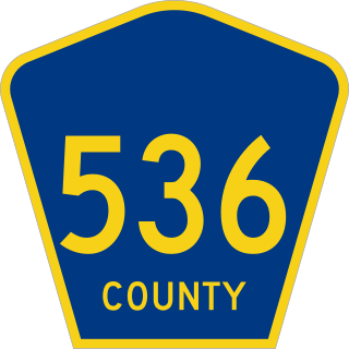 <span class="mw-page-title-main">County Route 536 (New Jersey)</span> County highway in New Jersey, U.S.