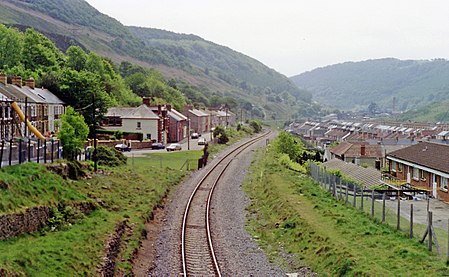 Cwm station site geograph 3360013 by Ben Brooksbank