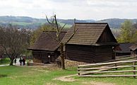 Chłopska zagroda z Luzne - chałupa English: Peasant Farmstead from Luzna