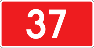 <span class="mw-page-title-main">National road 37 (Poland)</span> National road in Poland