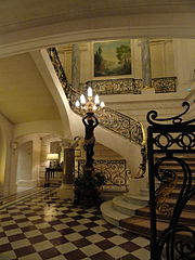 Escalier de l'hôtel Shangri-La