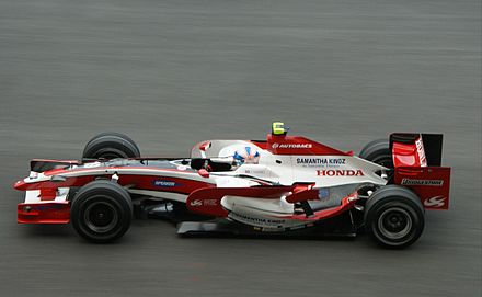 Anthony Davidson sur SA08A au Grand Prix de Malaisie en 2008.