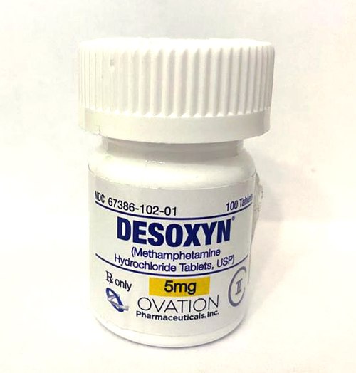 Desoxyn (methamphetamine hydrochloride) 100 tablets