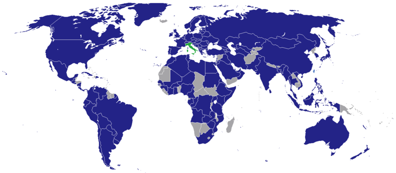 Diplomatic missions of Italy Diplomatic missions of Italy.PNG