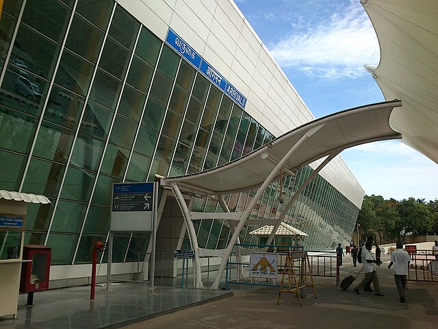 Image: Domestic terminal at CJB