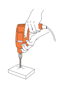 Drill tool that makes holes