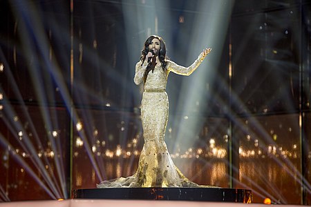 Conchita Wurst, Winner of the Eurovision Song Contest 2014.