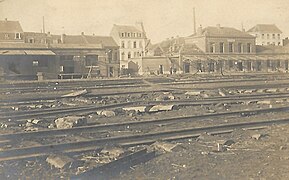 Pendant la Première Guerre mondiale.