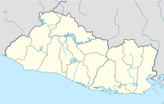 Mapa lokalizacyjna Salwadoru