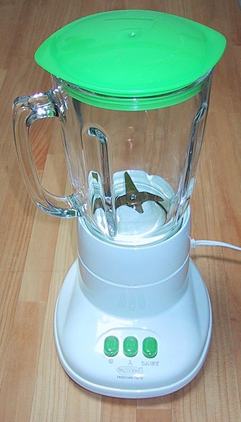 An electric blender