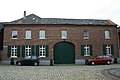 3-wing brick courtyard