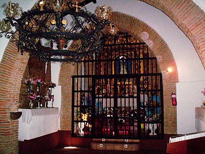 Ermita de la Virgen del Castillo (Chillón, Ciudad Real). Interior del Templo.