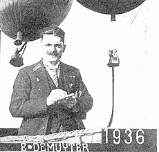 Ernest Demuyter (balloonist) 1936.jpg