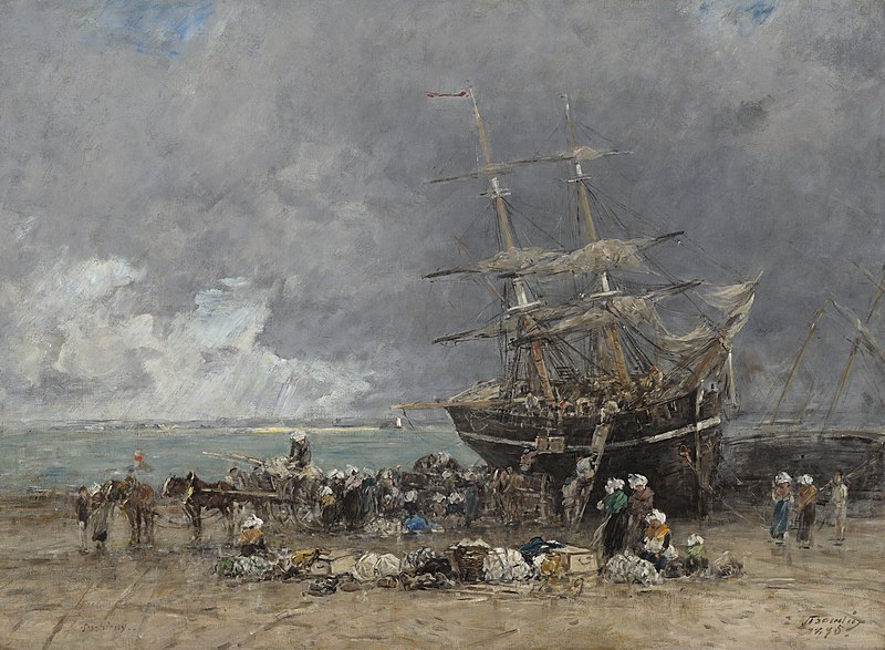 File:Eugène Boudin, Return of the Terre-Neuvier, 1875, NGA 46562.jpg