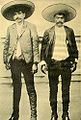 Братята Сапата: Еуфемио (вляво) и Емилиано