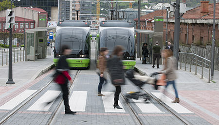 Euskotren tranbia ospitalea geltokia